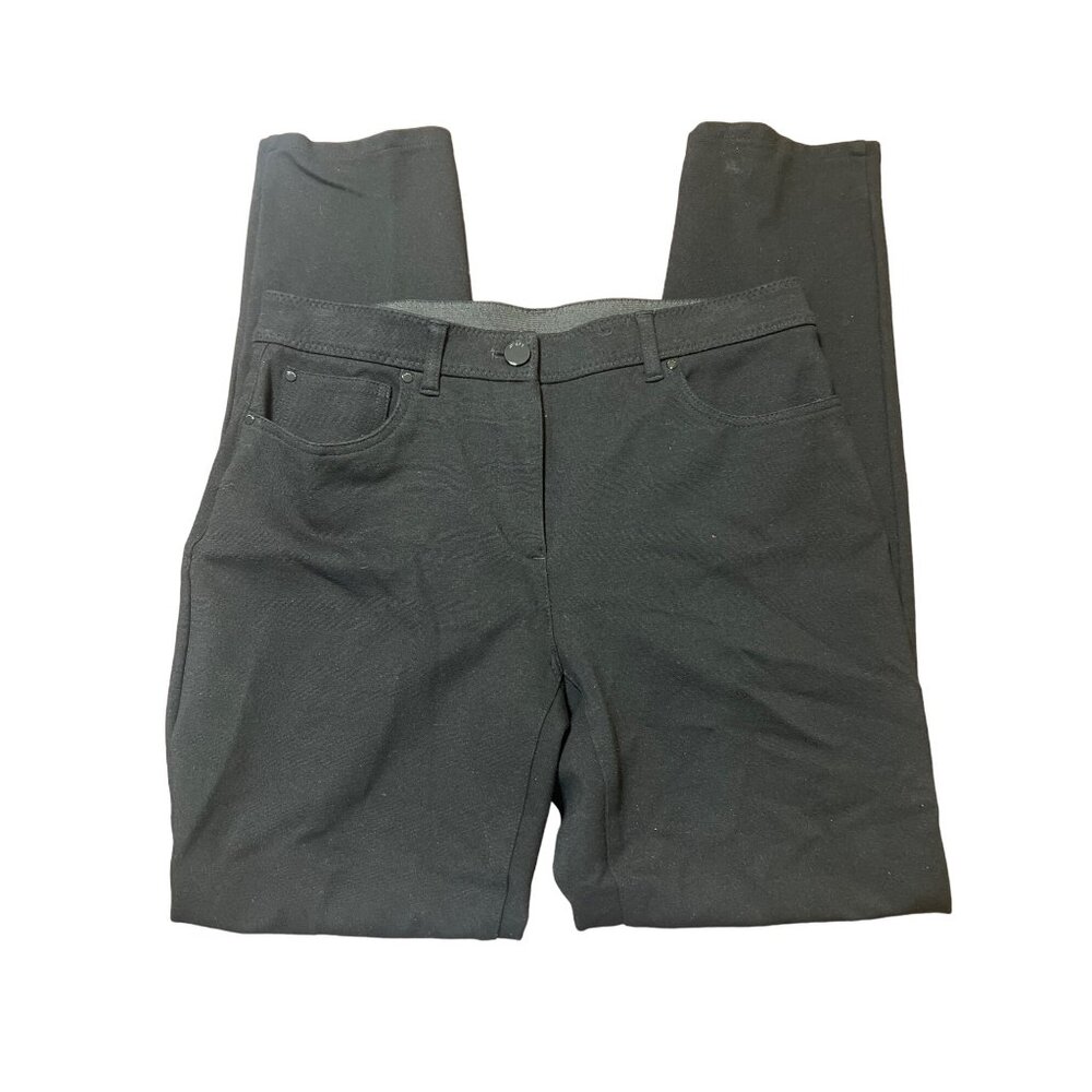Chicos So Slimming Black Regular Fit Pants Size 0 XS 4